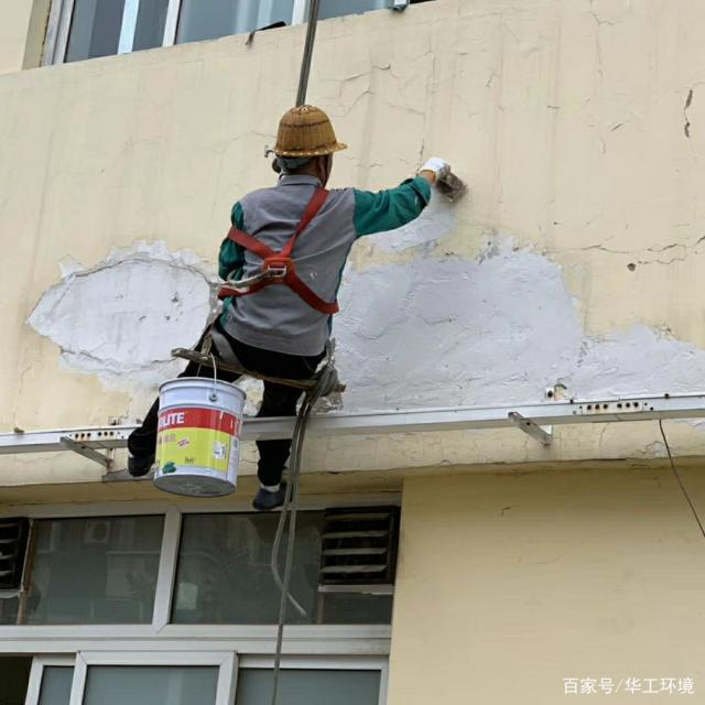 吊繩外墻粉刷施工工藝規范